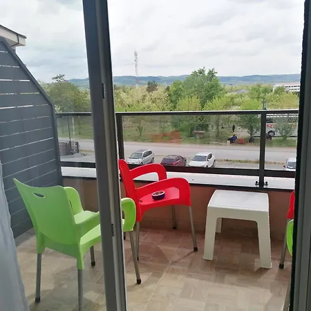 公寓 Kristi Lux New 1-bedroom With Pool, Balcony And Free Parking